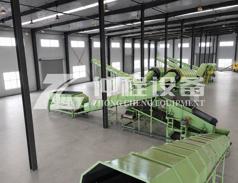 郑州仲程环保设备-垃圾分选生产线